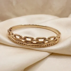 Gold Layered Duo Bracelet Set | Paperclip & Rope Chain | Zeray