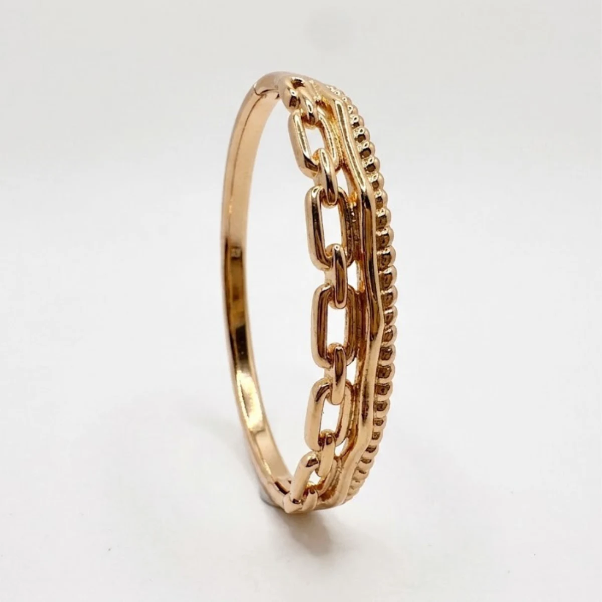 Gold Layered Duo Bracelet Set | Paperclip & Rope Chain | Zeray - Image 2